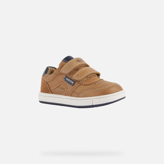 Tenisky Geox Trottola Pre Babatka Námornícka Modrá | 90478-AZKJ
