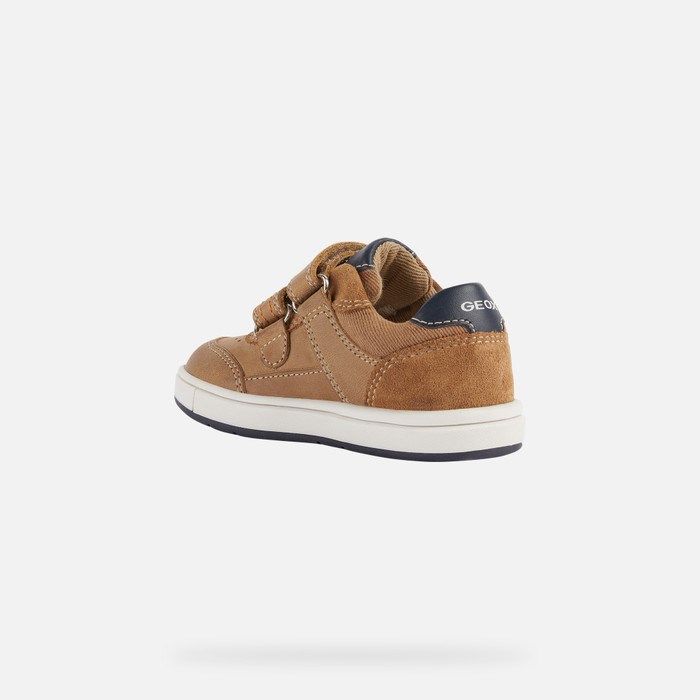 Tenisky Geox Trottola Pre Babatka Námornícka Modrá | 90478-AZKJ