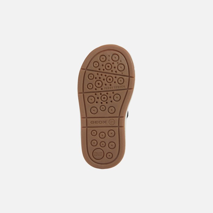 Tenisky Geox Trottola Pre Babatka Čierne | 67958-CEUR