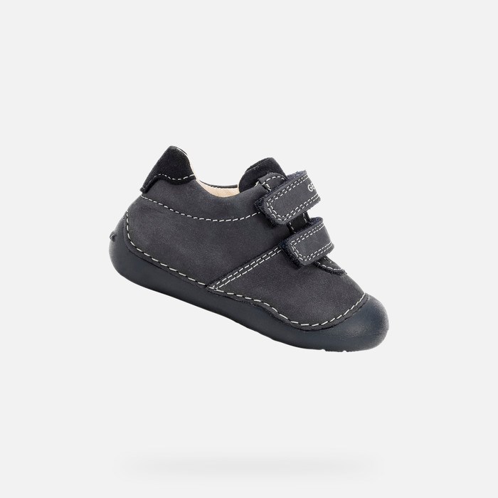 Tenisky Geox Tutim Pre Babatka Námornícka Modrá | 50346-VXSG