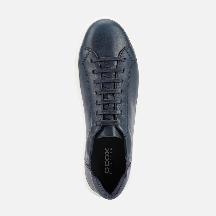 Tenisky Geox Velletri Panske Námornícka Modrá | 61589-OGMU