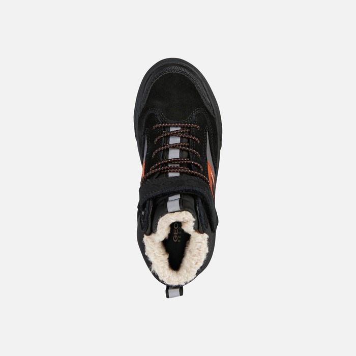 Tenisky Geox Weemble Abx Chlapcenske Čierne | 60581-GPYR