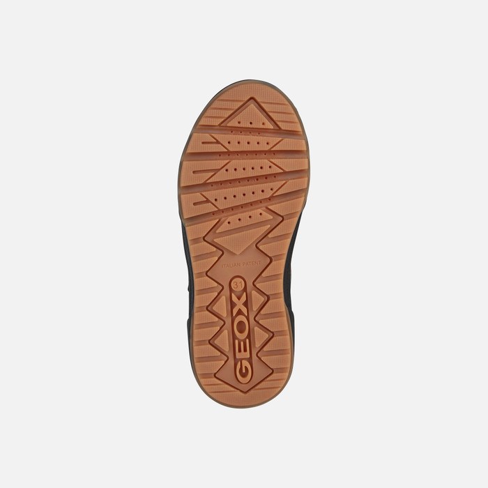 Tenisky Geox Weemble Abx Chlapcenske Čierne | 60581-GPYR
