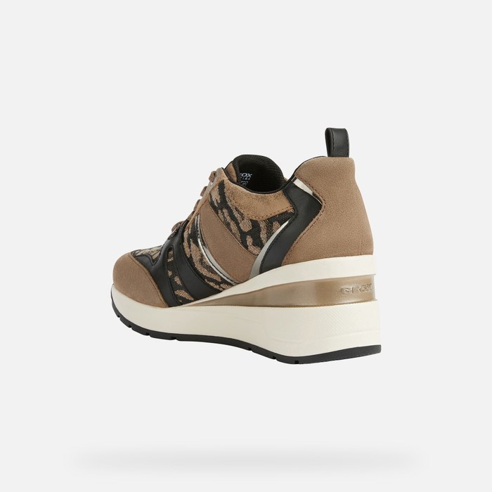 Tenisky Geox Zosma Damske Sand | 16043-AOUH